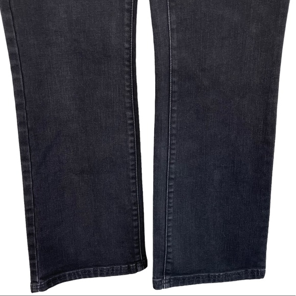 Prana Organic Cotton Geneva Short Inseam Ankle Cropped Size 6 Denim Black/Gray - Picture 8 of 16